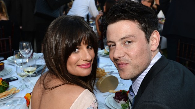 getty_lea_michelle_cory_monteith_07142021