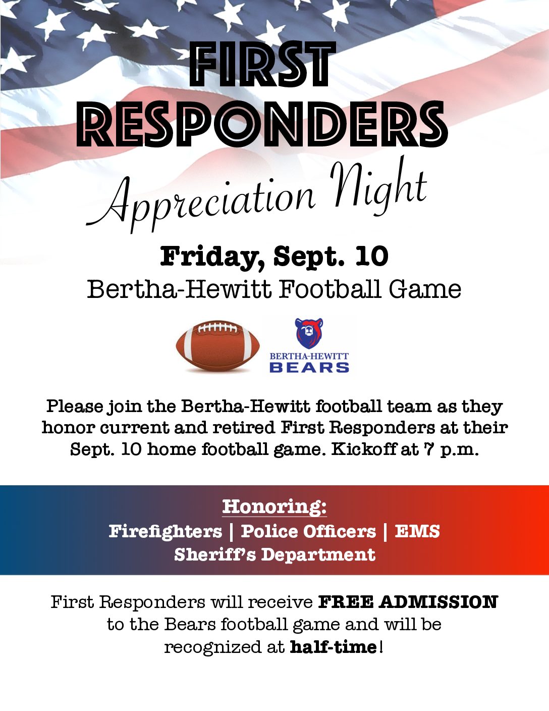 Ems appreciation night poster