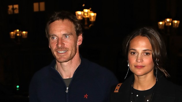 Getty Michael Fassbender Alicia Vikander 09092021