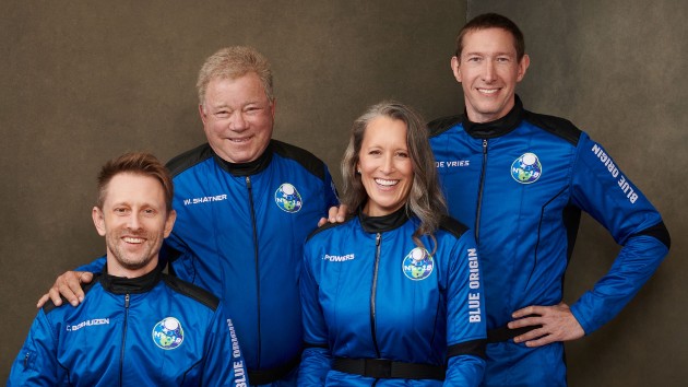E Shatner Blue Origin Crew 10132021