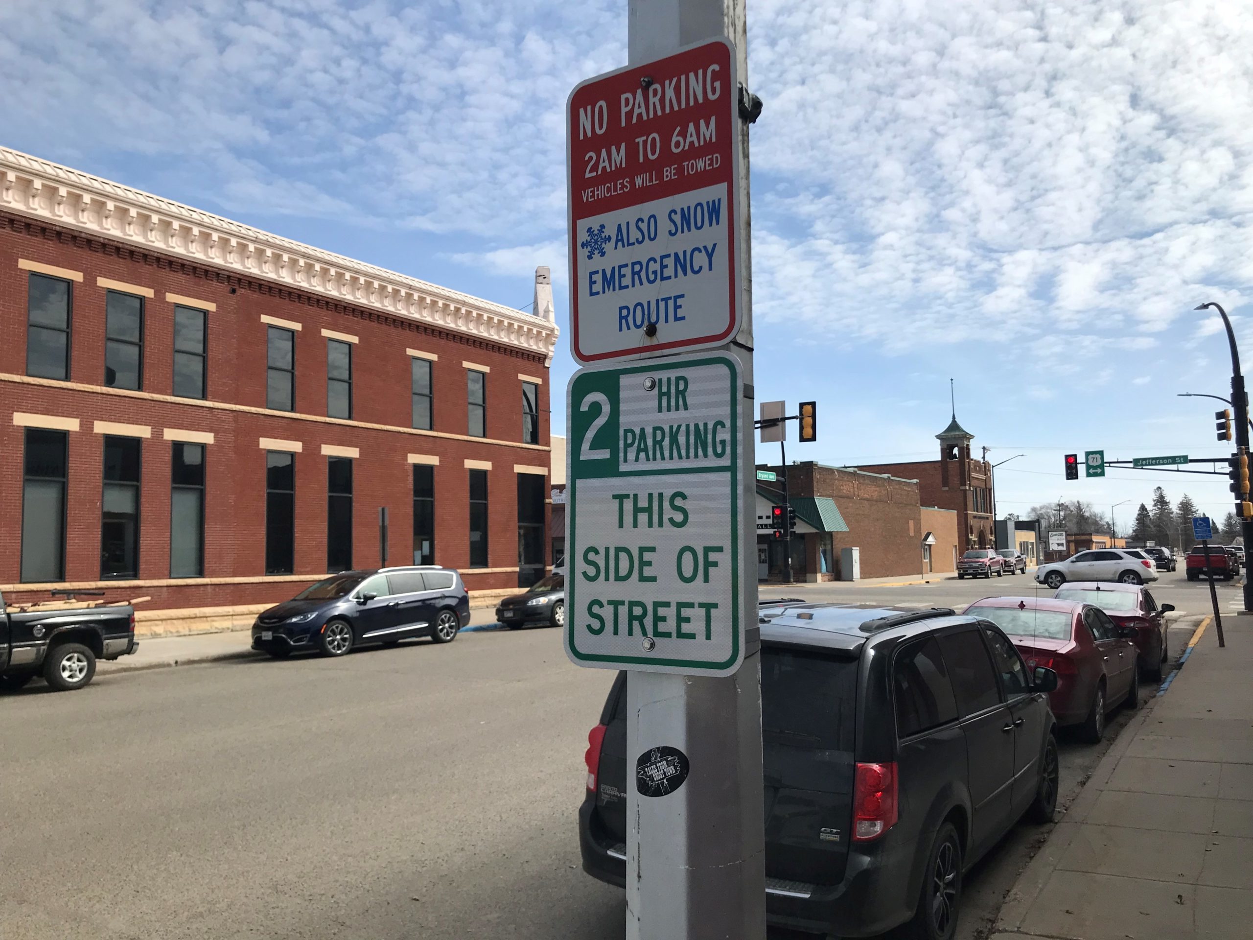 No parking