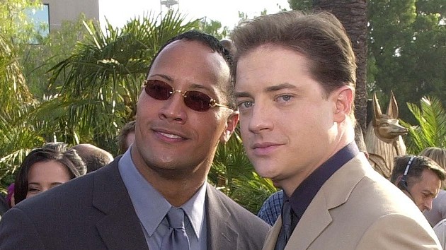 Getty Brendan Fraser The Rock 09072022