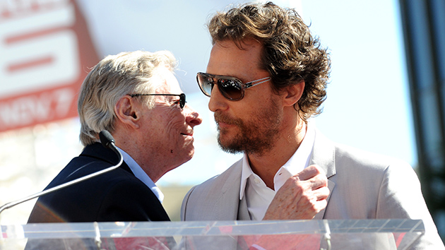 Matthew Mcconaughey Honored On The Hollywood Walk Of Fame