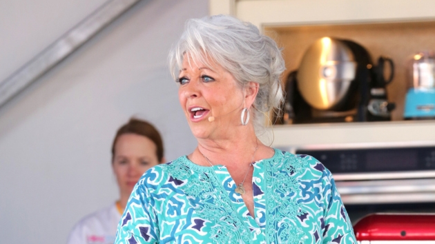 Getty Pauladeenbluedress