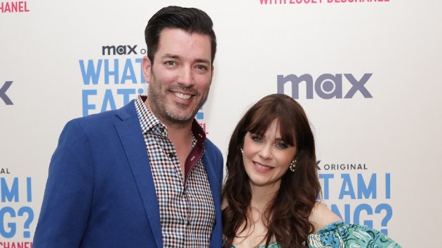 Getty Zooey Deschanel Jonathan Scott 08142023