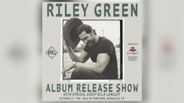 M Rileygreenalbumreleaseshowbmlgrecords