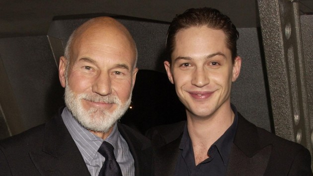 Getty Tom Hardy Patrick Stewart 10042023