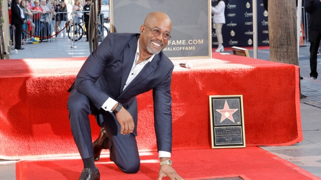 G Dariusruckerhollywoodwalkoffameceremony2023