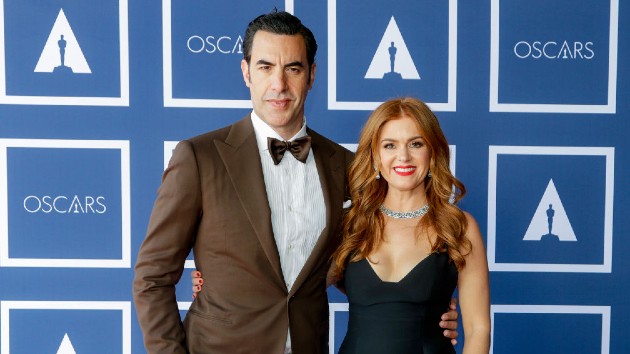 Getty Sacha Baron Cohen Isla Fisher 04052024