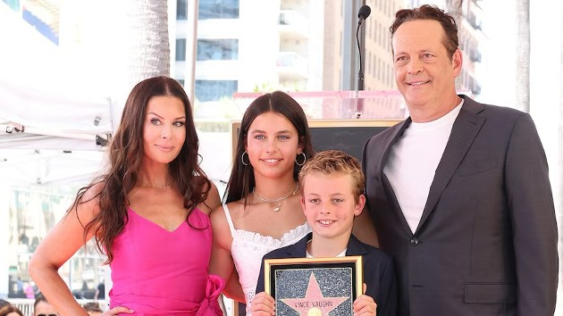 Getty Vince Vaughn And Family 08132024