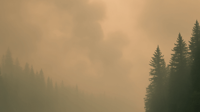 Canadian wildfire smoke