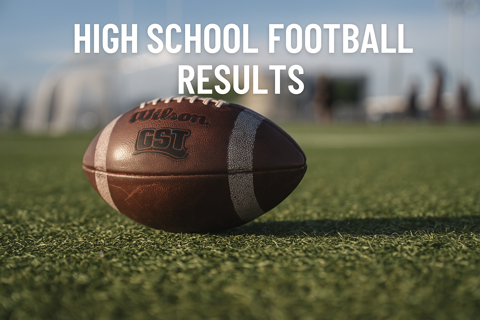 Football score graphic