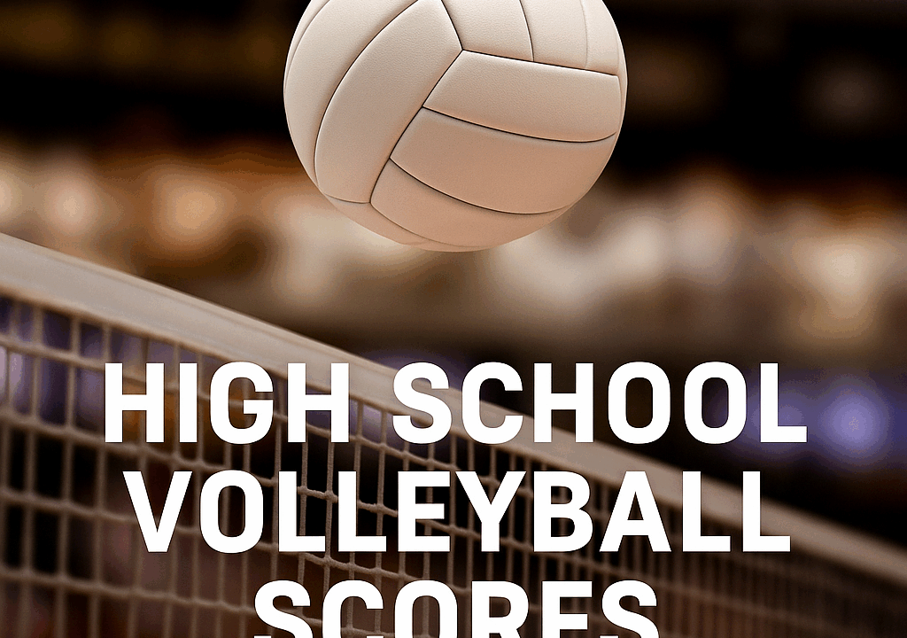 Hs volleyball scores graphic
