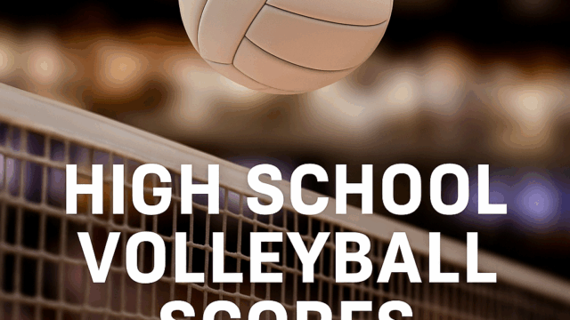 Hs volleyball scores graphic