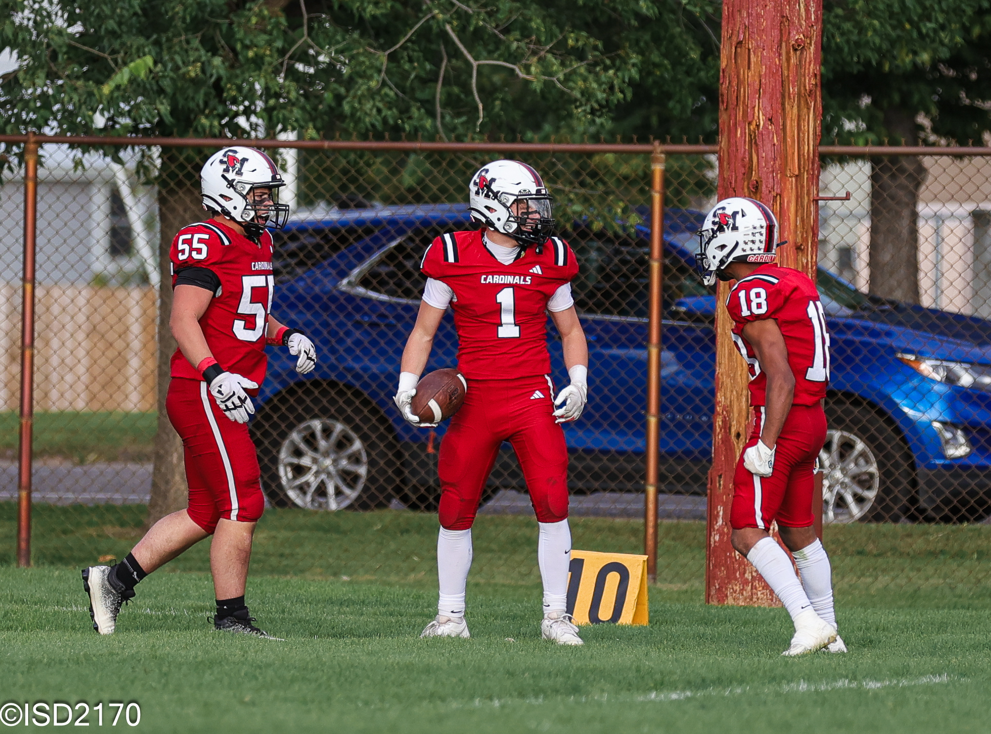 Staples motley football 2025