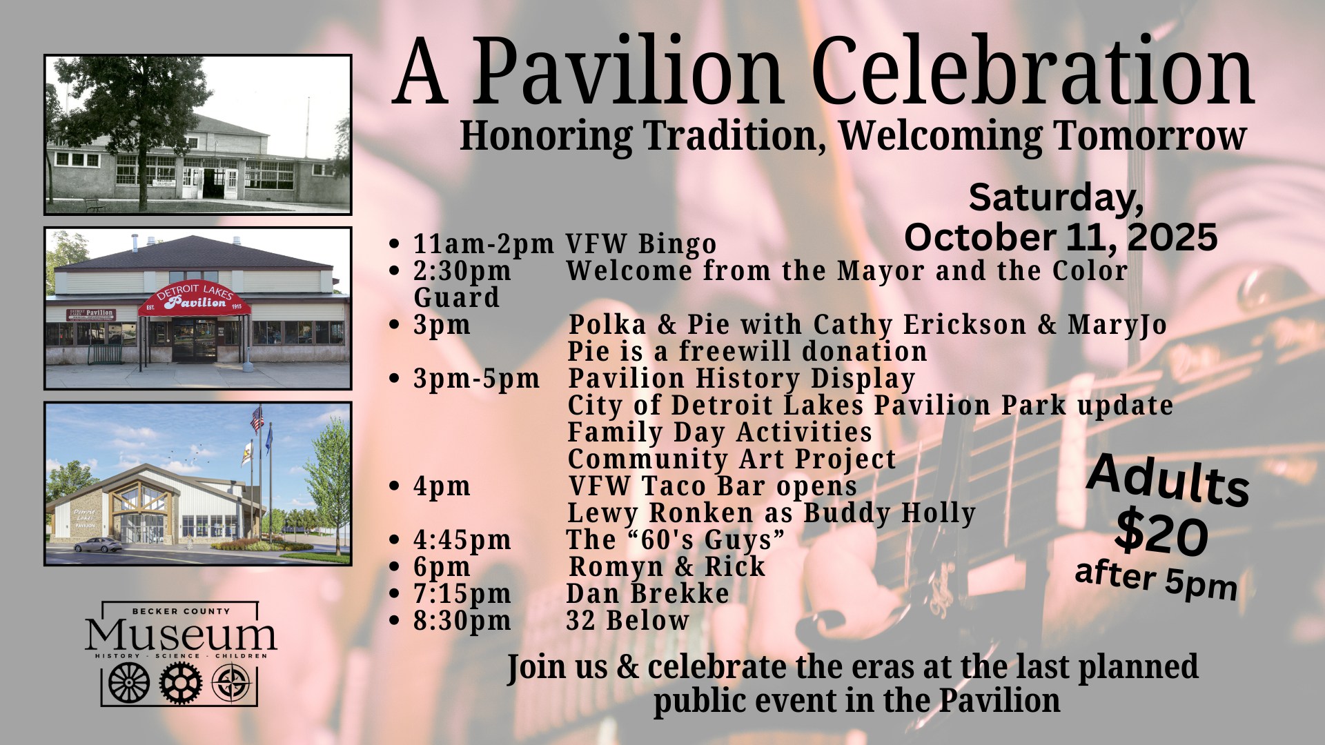 Bcm pavilion celebration