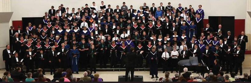 Real men sing