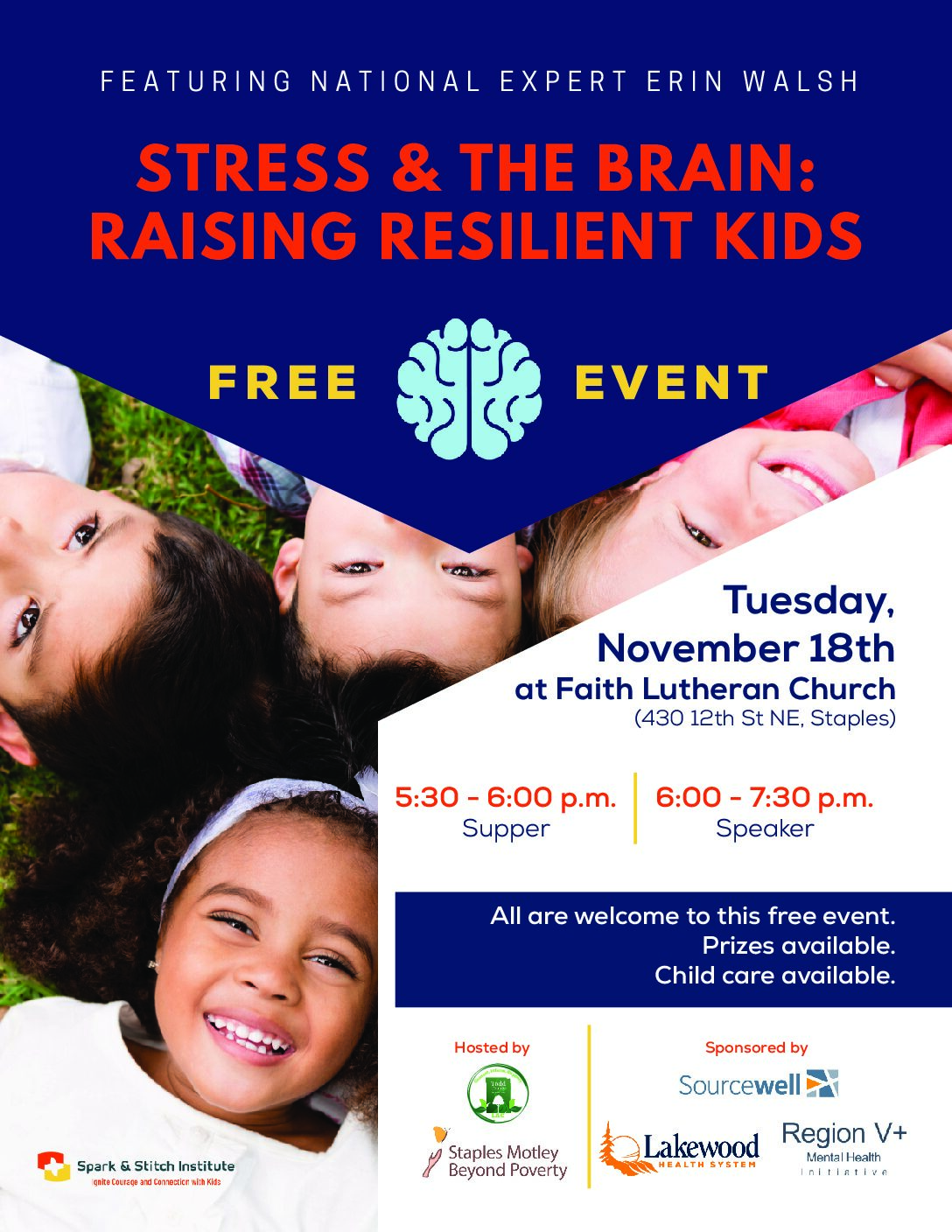 Stress & the brain 8.5x11 poster 1025