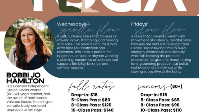 Yoga fall 2025 poster