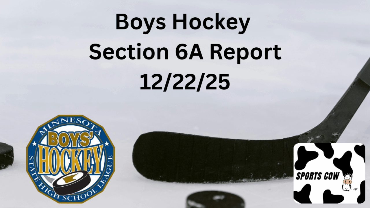Boys hockey section 6a report 122225
