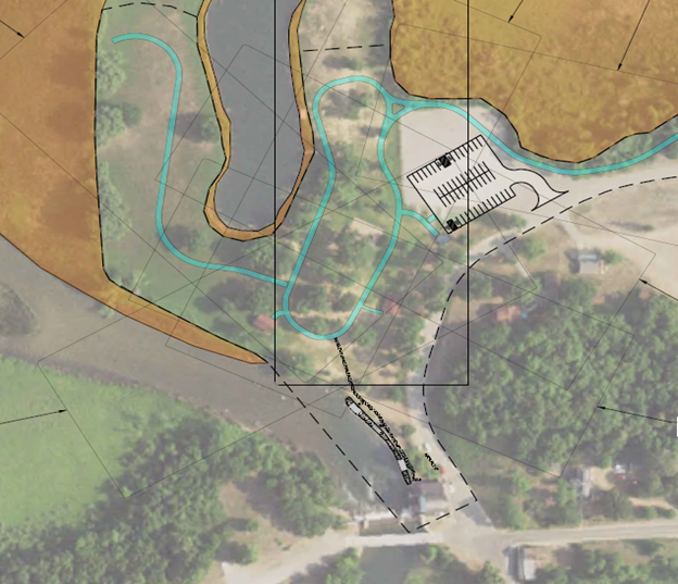 Phelps mill county park phase 2 project plan map 2026