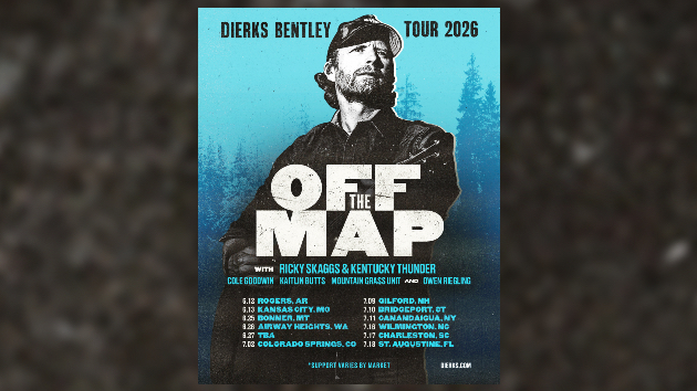 M dierksbentleyoffthemaptouradmat