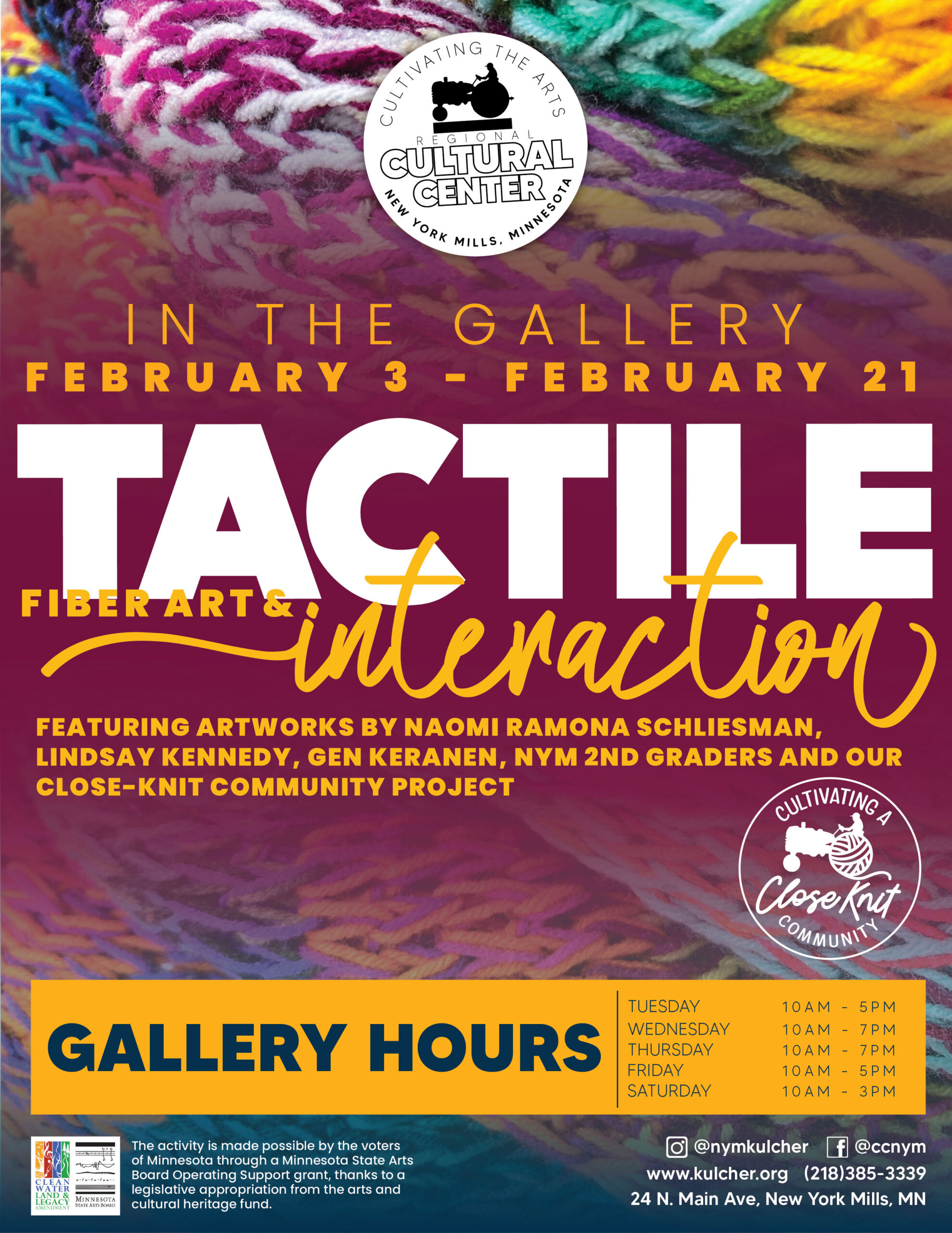 Tactile gallery feb 2026