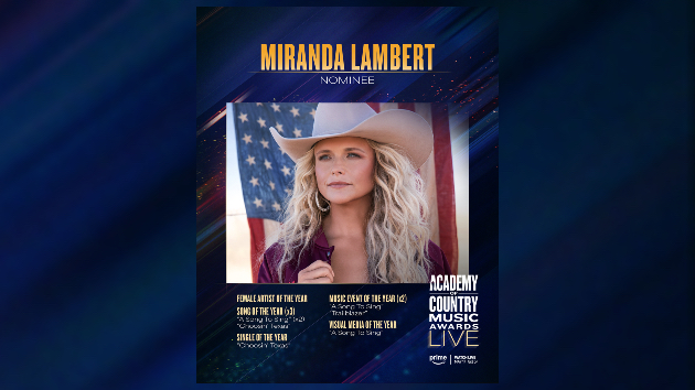 M MirandaLambert61stACMSNoms