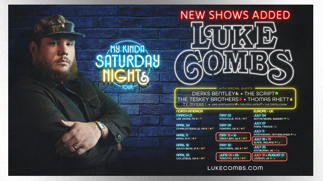 M LukeCombsMyKindaSaturdayNightNewShows