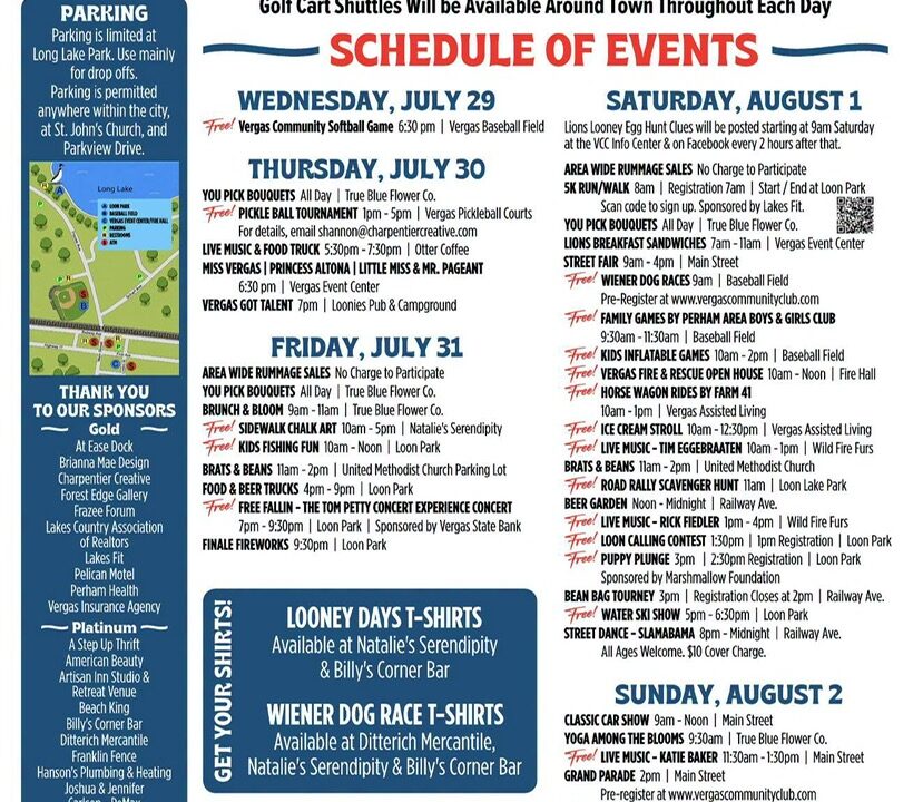 26 wiener looneydays schedule 8 1 a