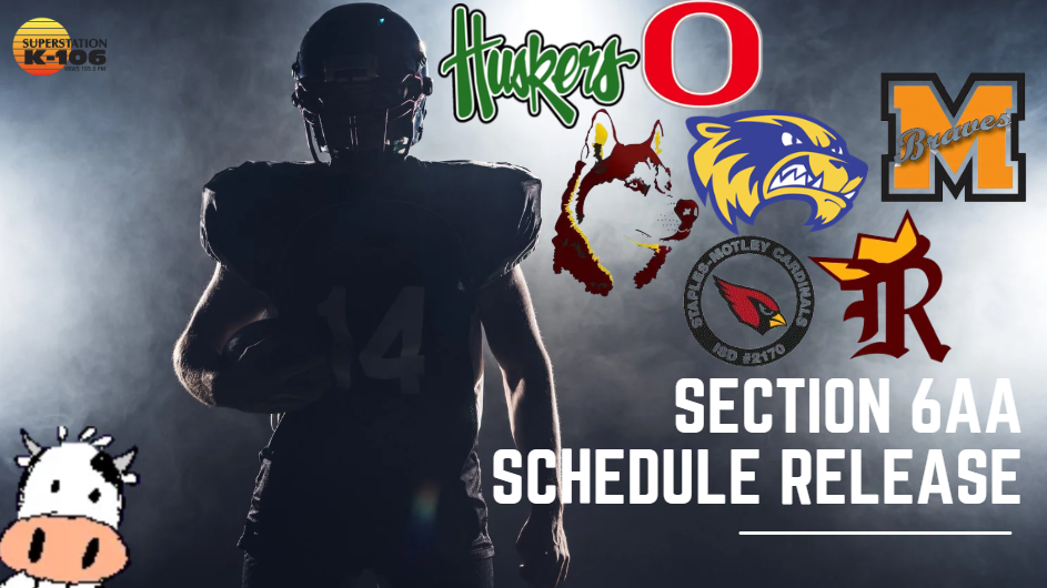 Section 6AA football schedule release