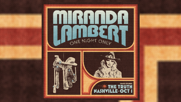 M MirandaLambertOneNightOnly