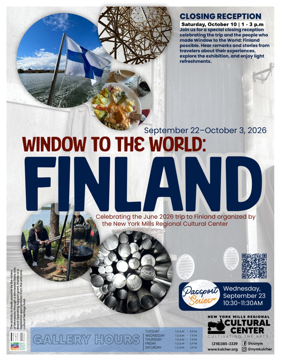 FINLAND Gallery Exhibit Flyer Sept Oct