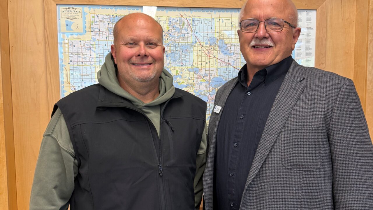 Jeff Ratz and Commissioner Bucholz 10