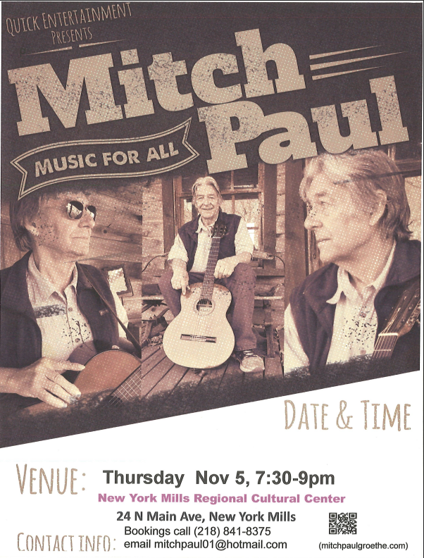 Mitch Paul Music for All poster 11 5 26 NYMRCC