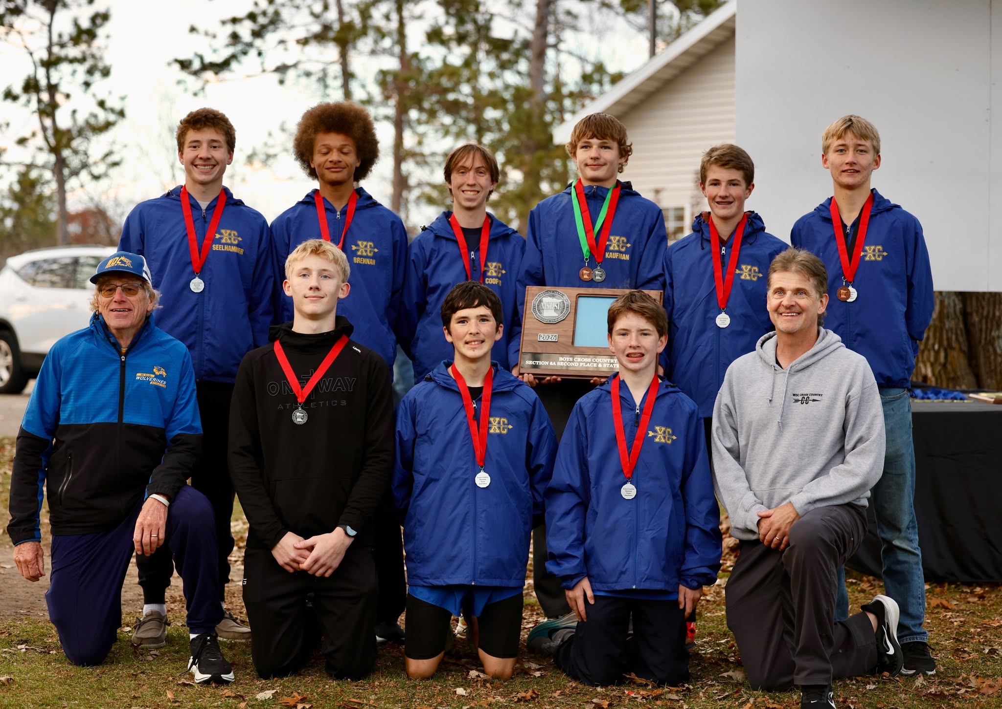 WDC State XC team